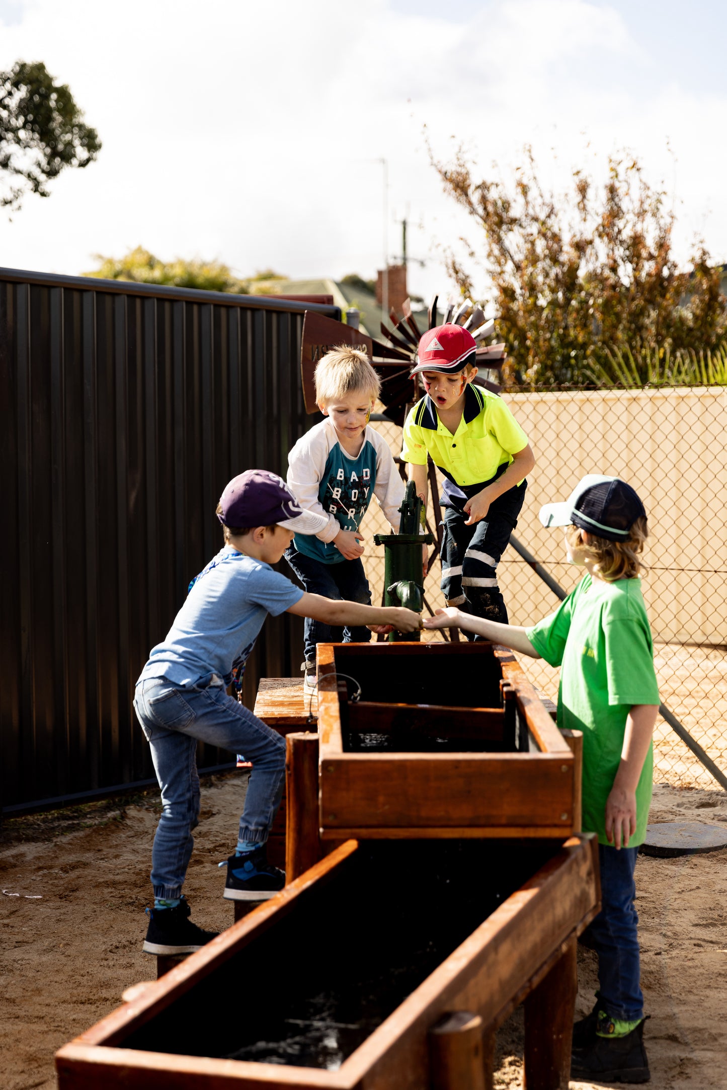 Outdoor Nature Water Playground