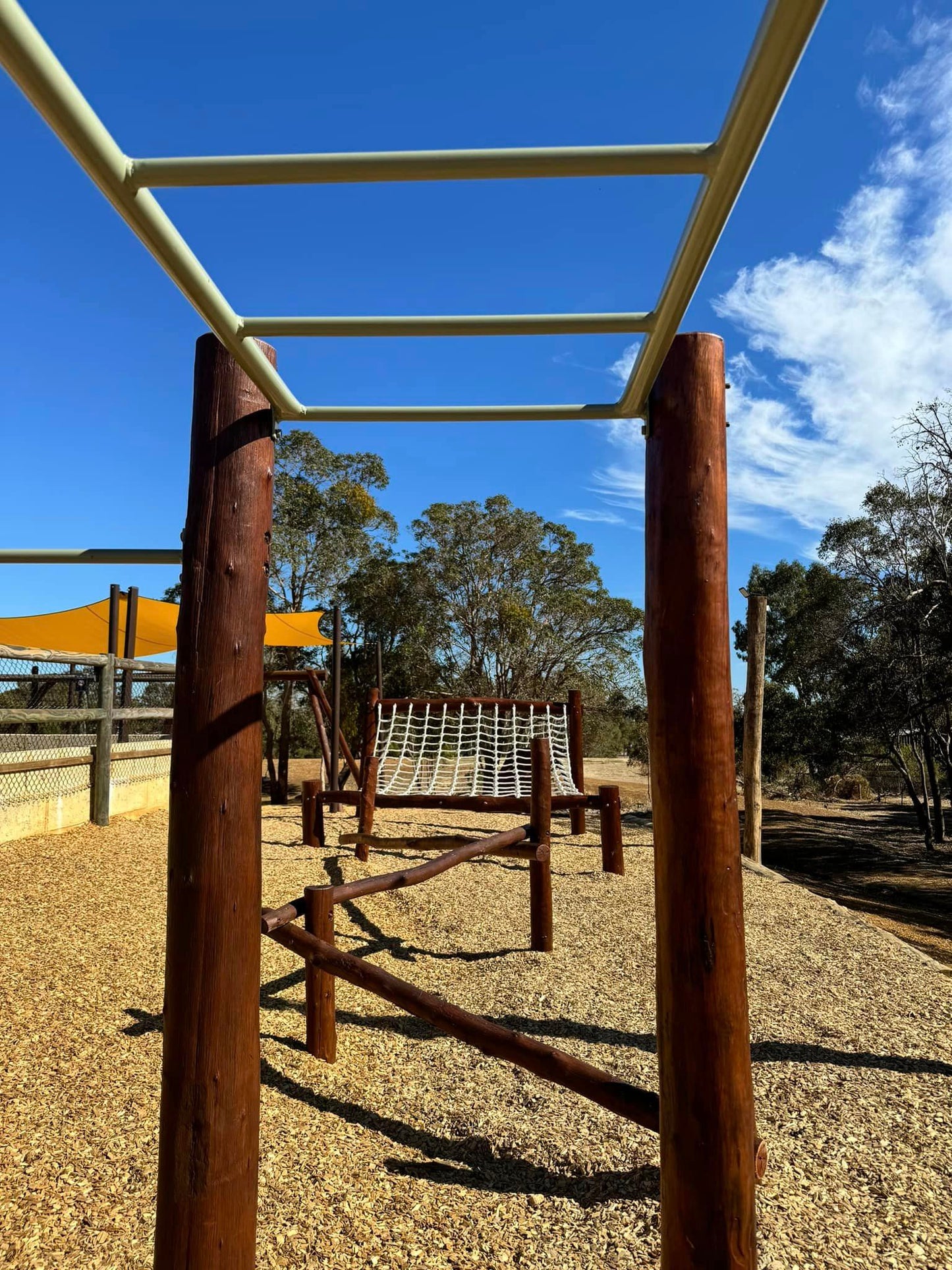 Outdoor Nature Monkey Bars Playground