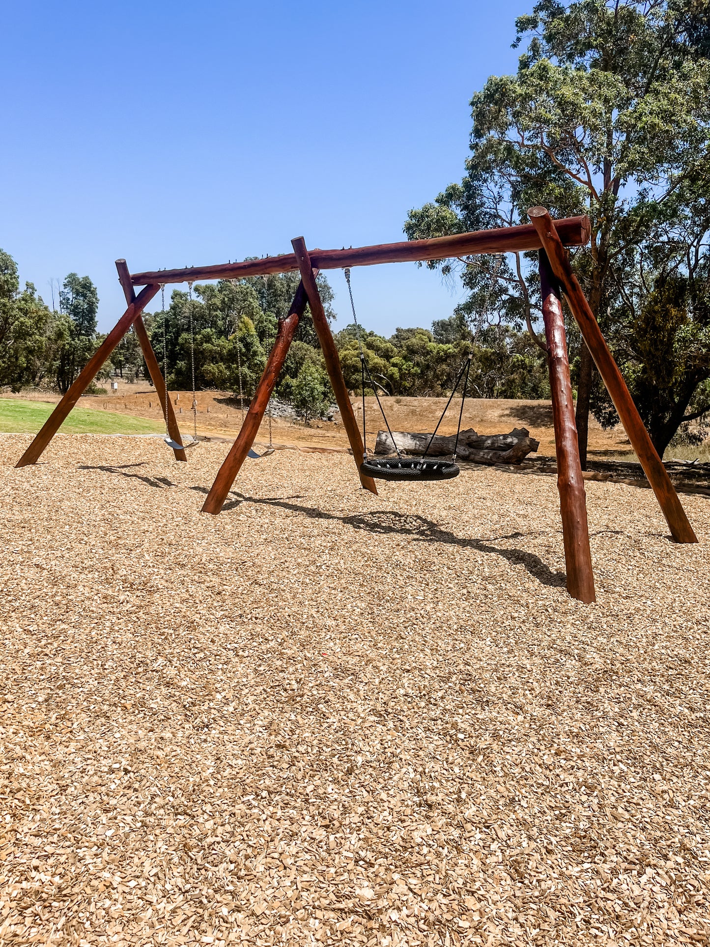Outdoor Nature Playground Swing