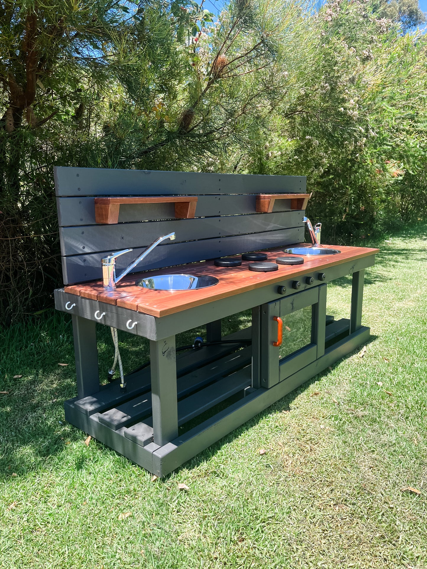 Mud Kitchen with Oven and Taps