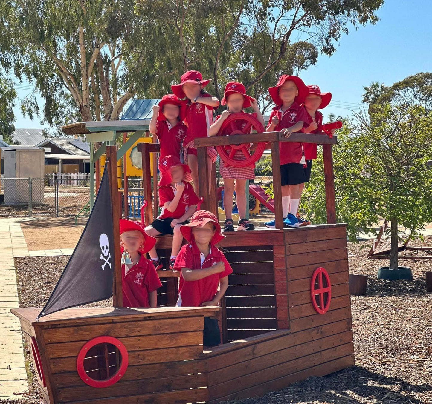 School Playground Pirate Ship