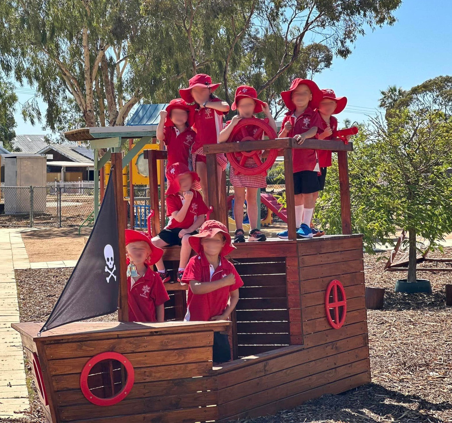 School Playground Pirate Ship