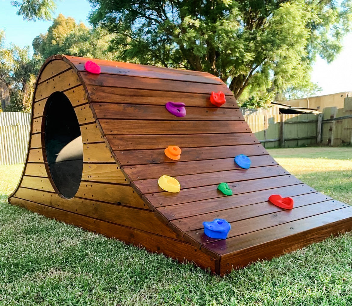 Kids Outdoor Climbing Tunnel Playgrounds