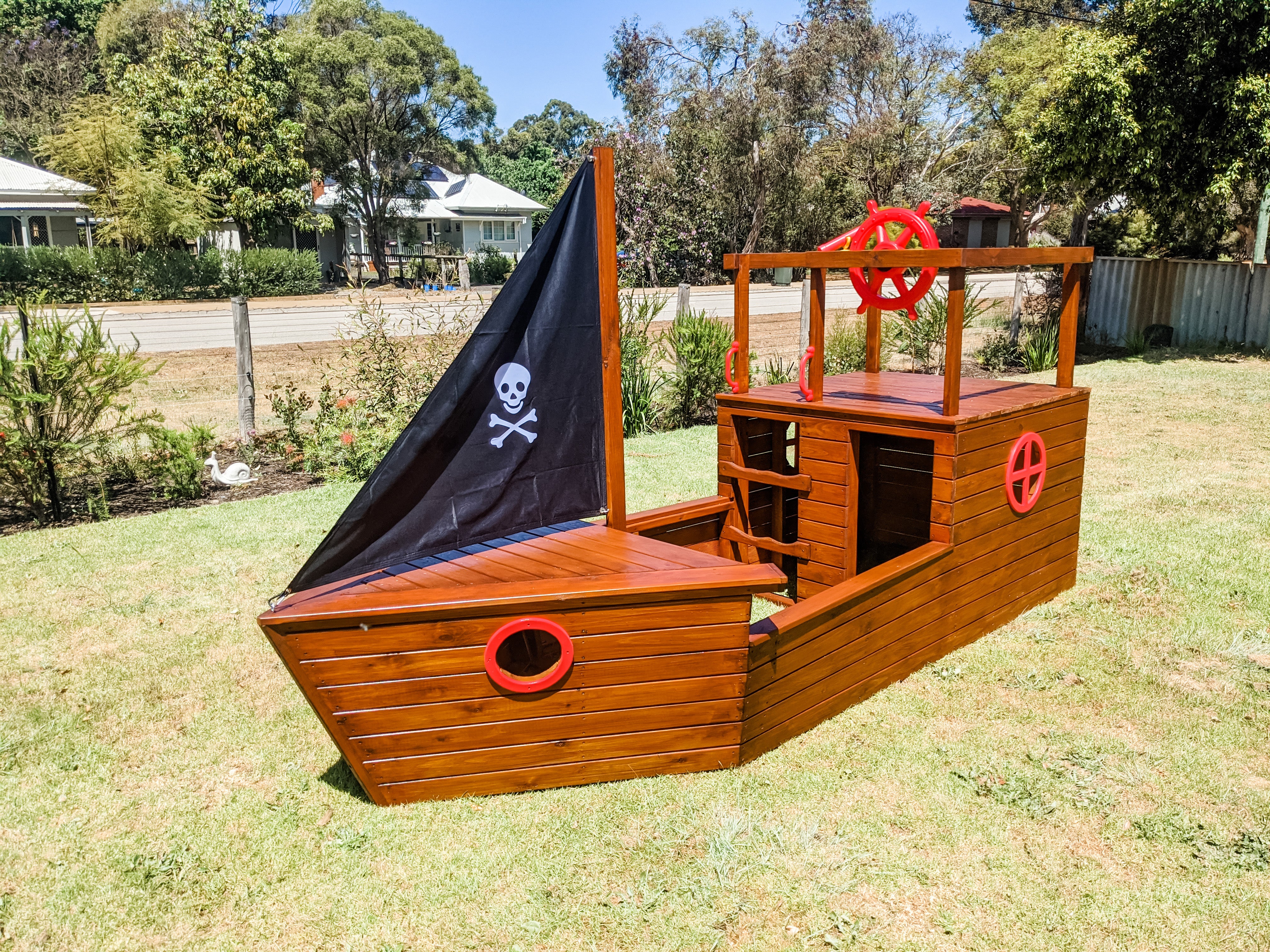 Nature Play Pirate Ship – Learn by Nature