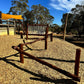Outdoor Nature Ninja Course Playground