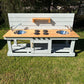 Deluxe Sensory Mud Kitchen - Premium Timber Play Kitchen