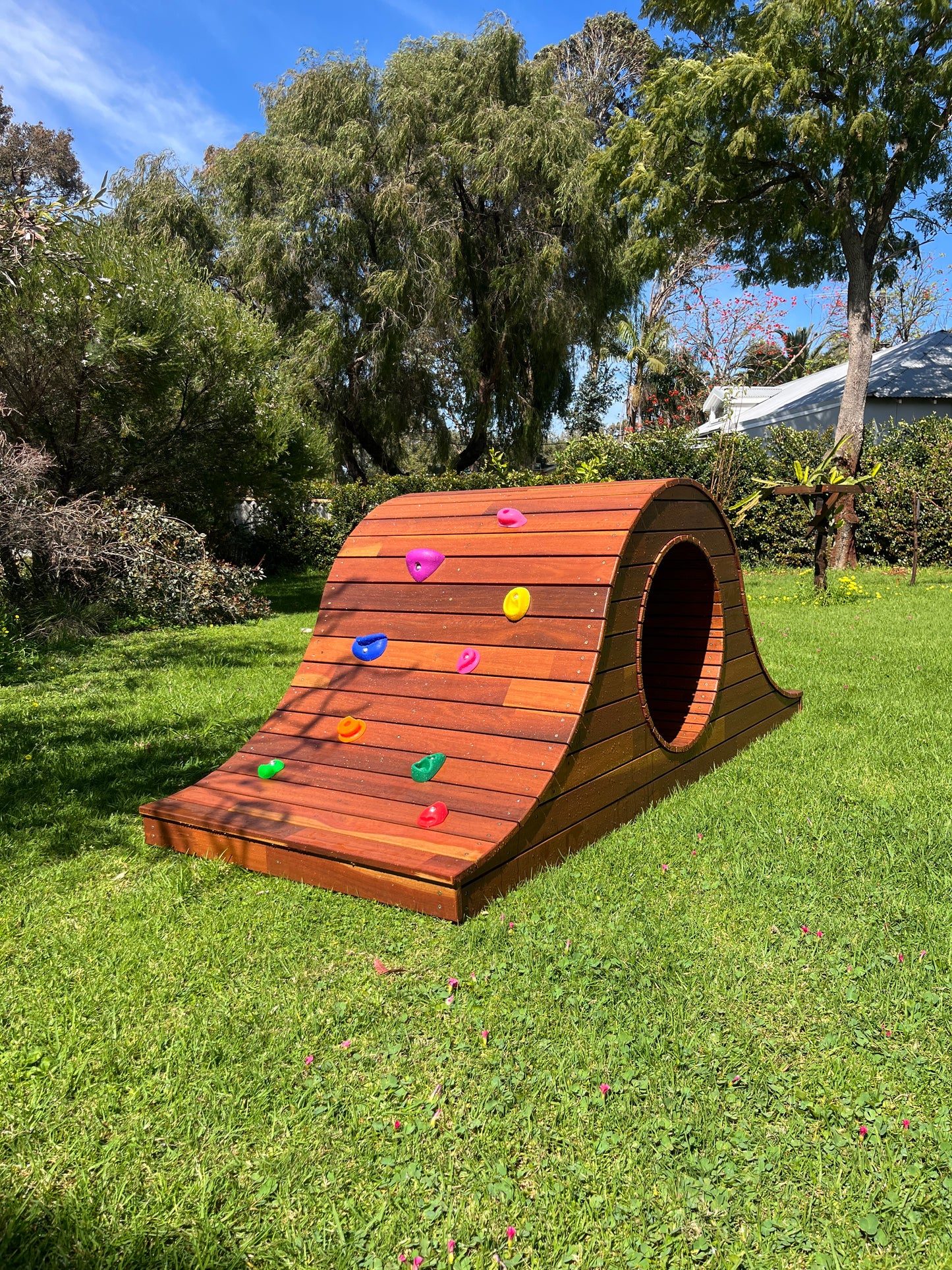 Outdoor Climbing Tunnel