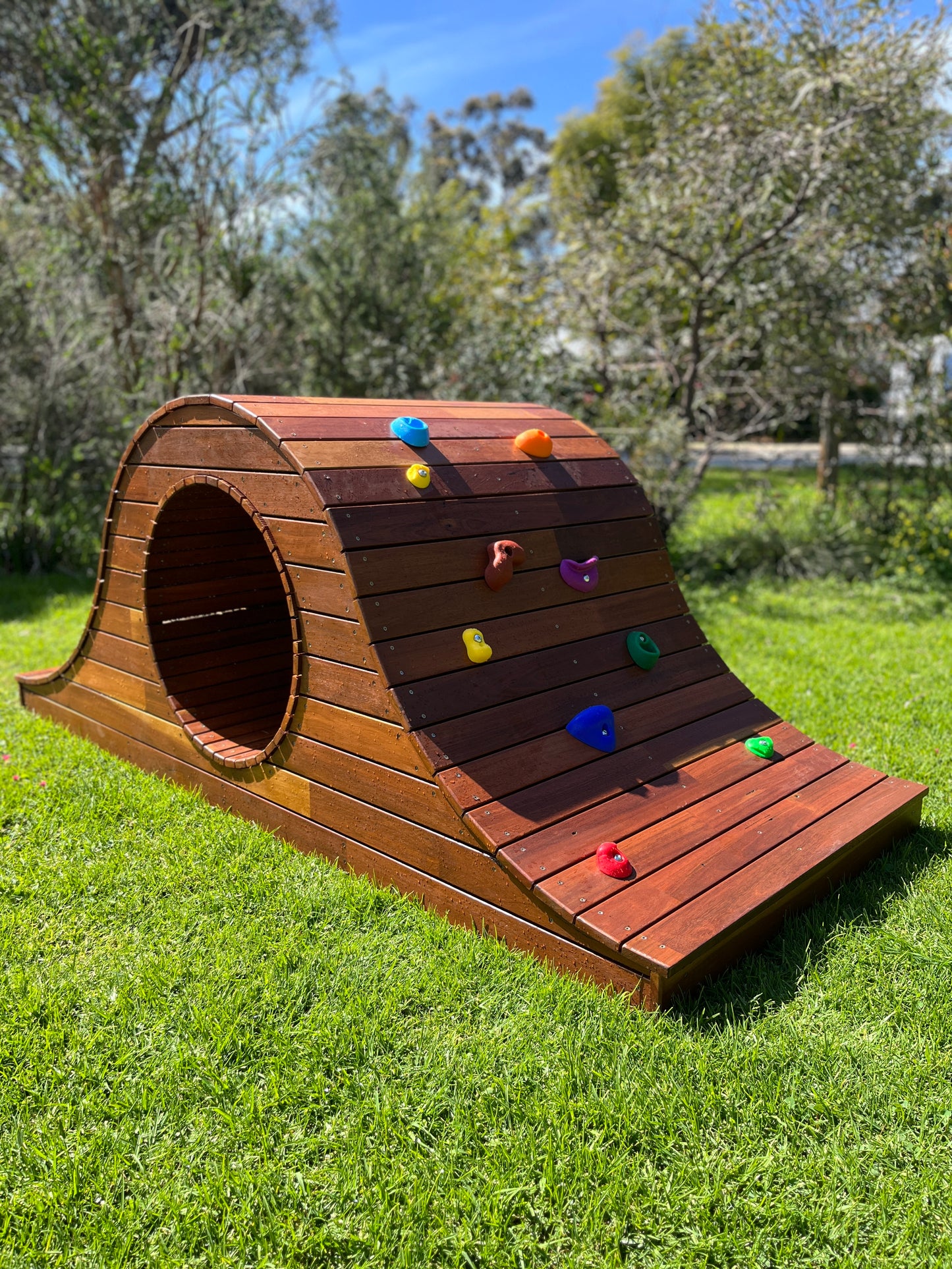 Outdoor Climbing Tunnel