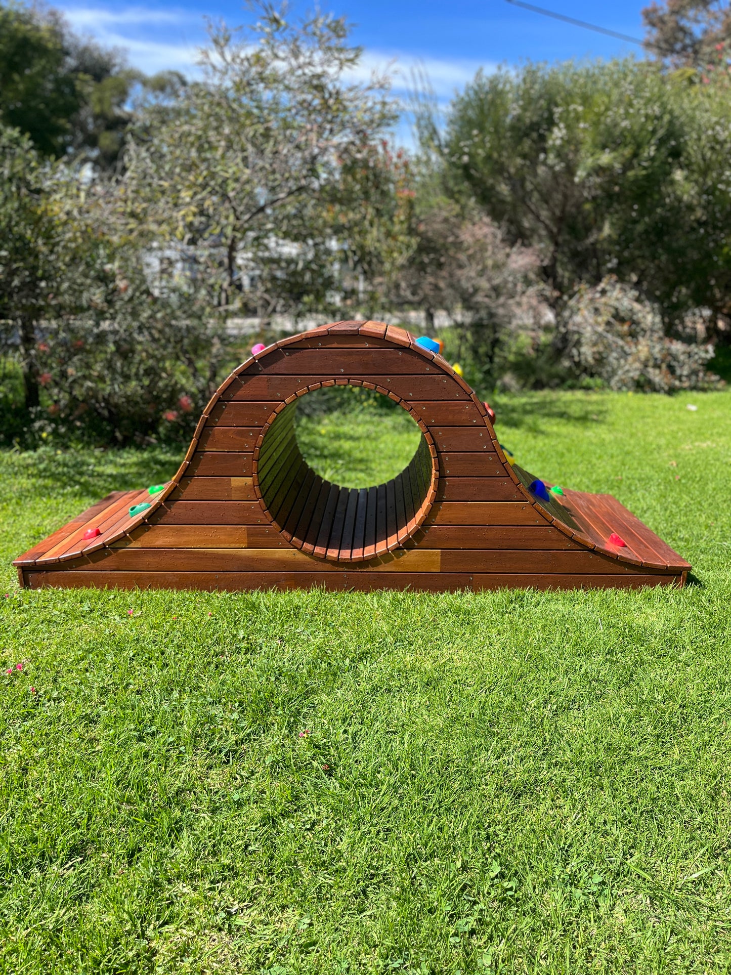 Outdoor Climbing Tunnel