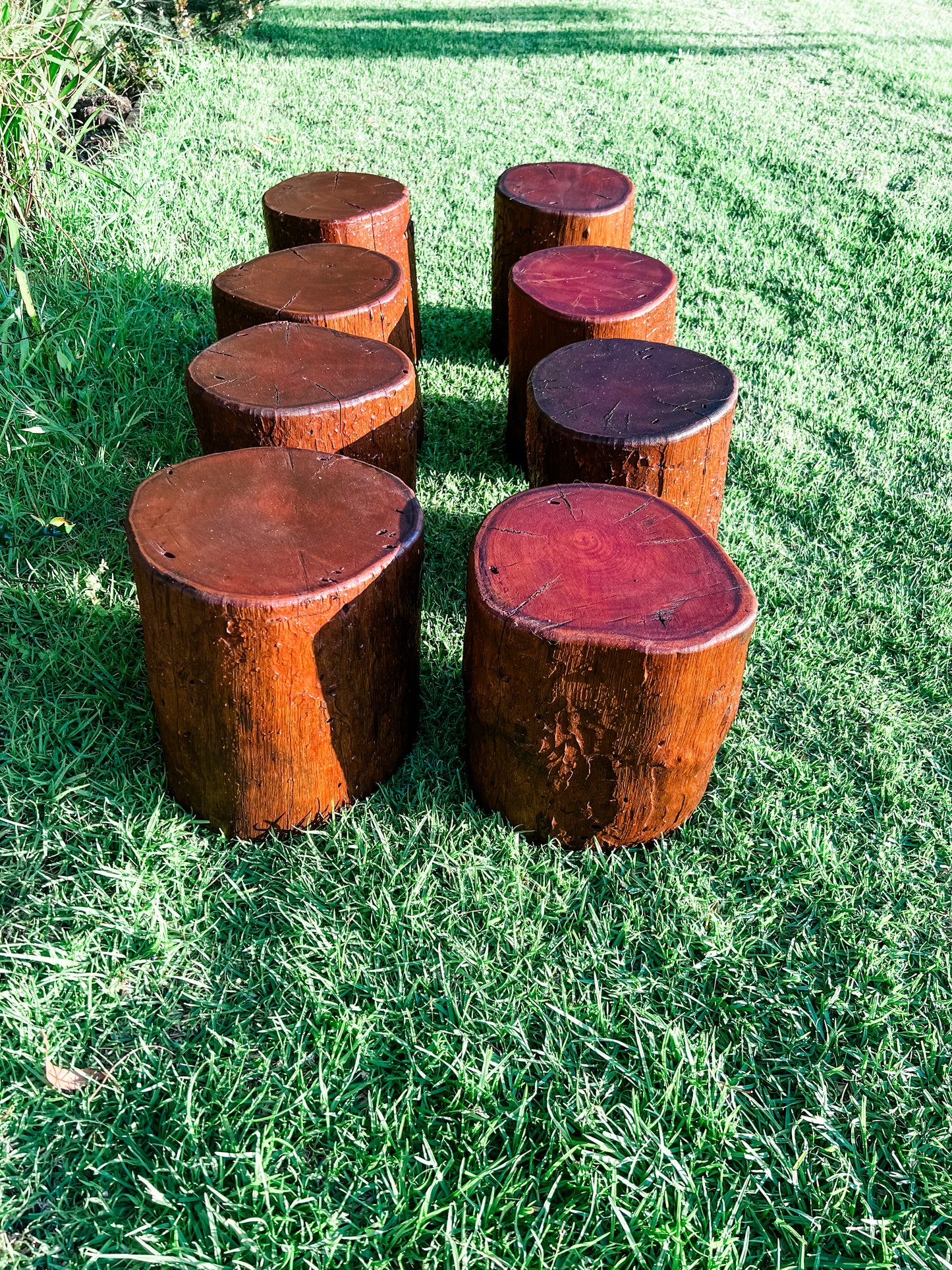 Natural Jarrah Stool/Stepping Logs - SOLD OUT