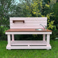 Pink Childrens Mud Kitchen